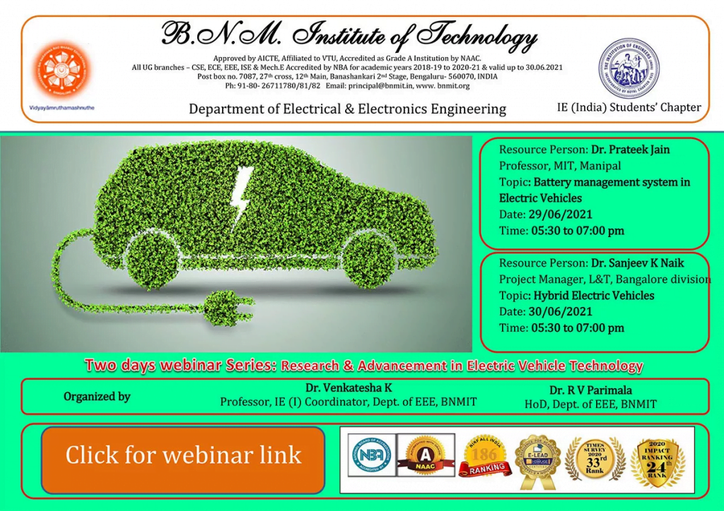 Research & Advancement in Electric Vehicle Technology